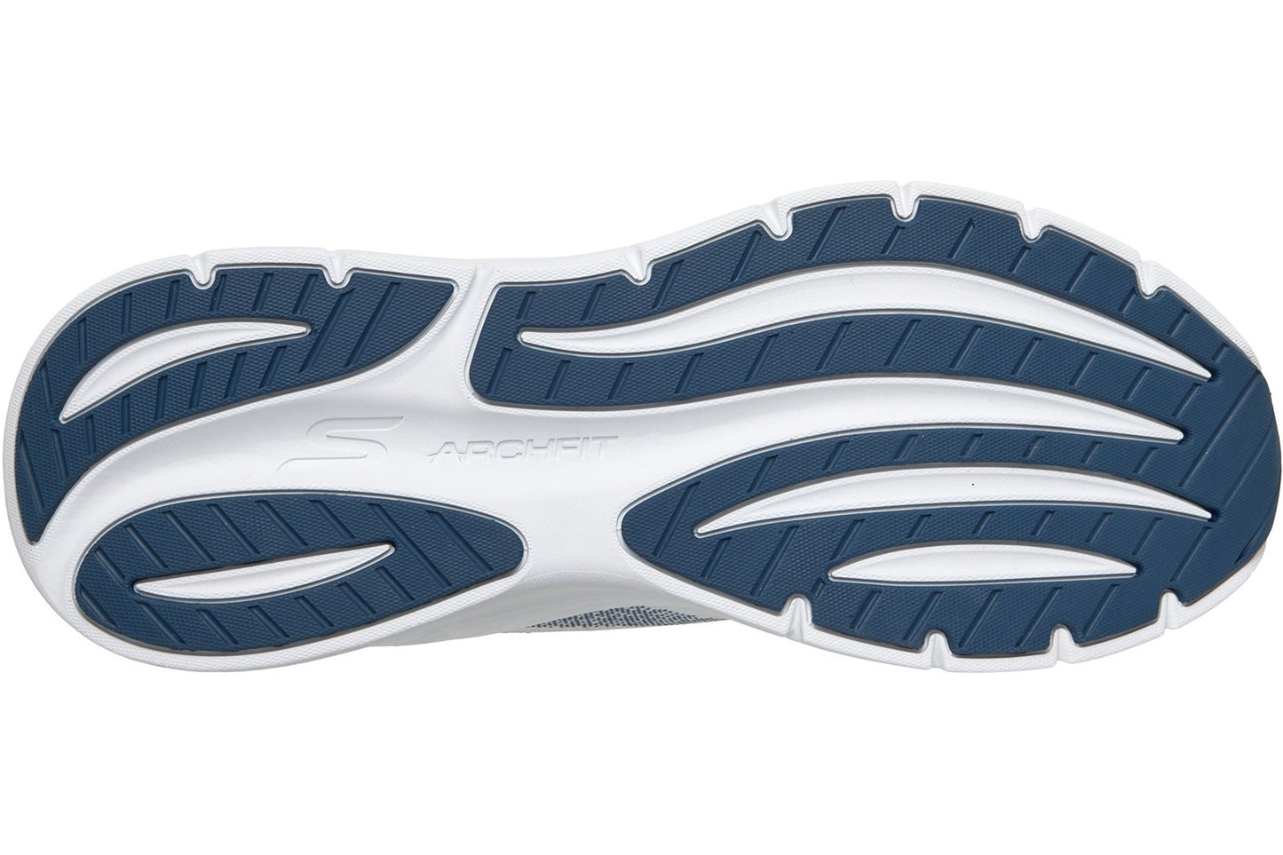 Skechers Slip-Ins Arch Fit 3.0 White/Navy Mens Trainers