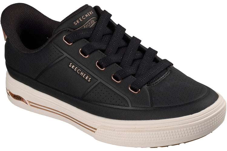 Skechers Arch Fit Arcade Sync Black Womens Fashion Trainers