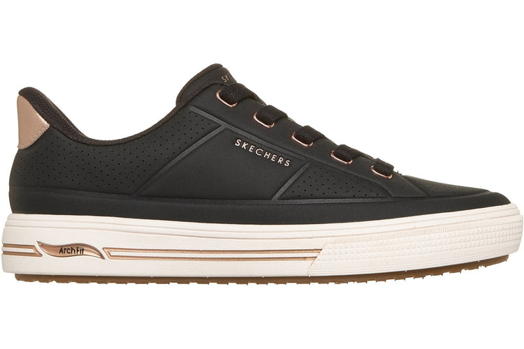 Skechers Arch Fit Arcade Sync Black Womens Fashion Trainers