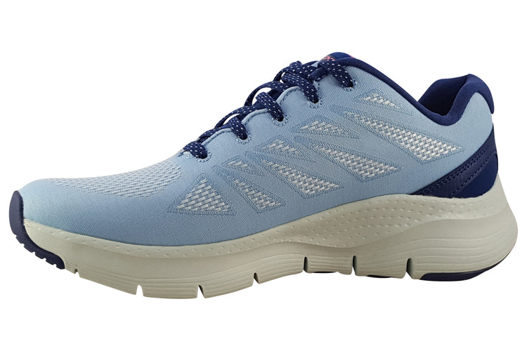 Skechers Arch Fit Effortless 149411 Light Blue/Navy Womens Sports