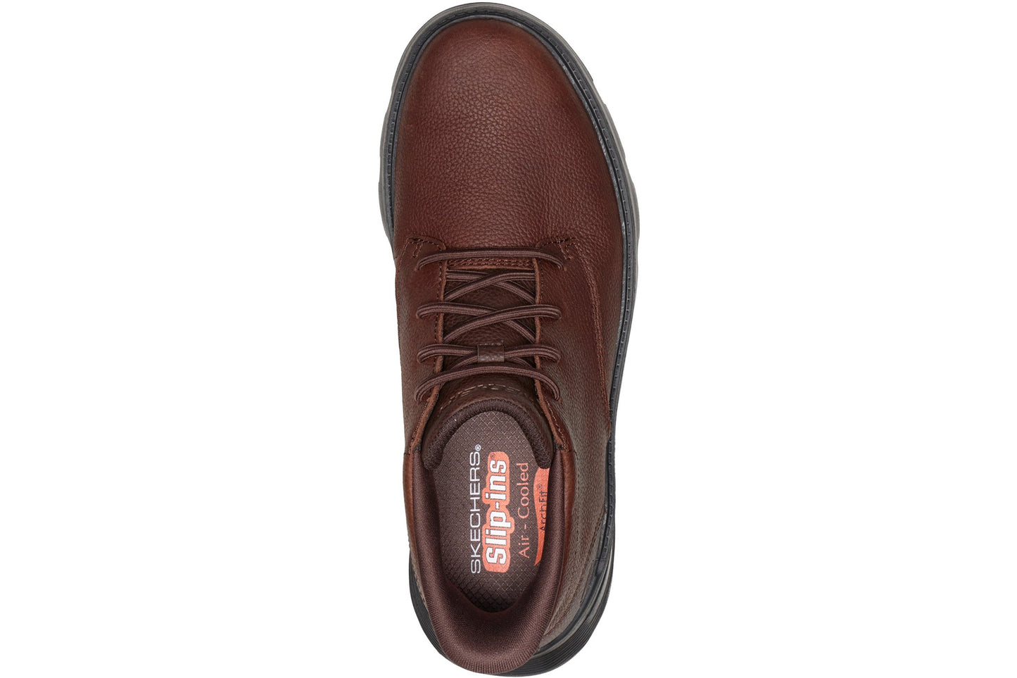 Skechers Arch fit Garza Ridley Red/Brown Mens Boots