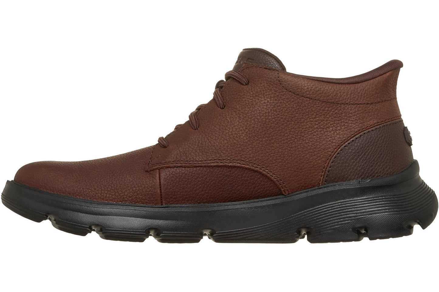 Skechers Arch fit Garza Ridley Red/Brown Mens Boots