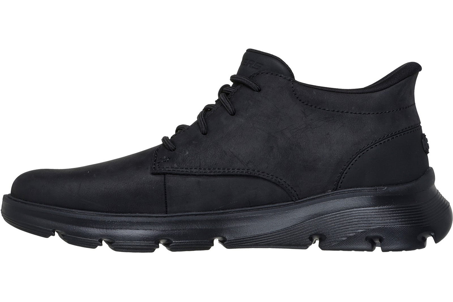 Skechers Slip-Ins Garza Ridley Black Mens Boots