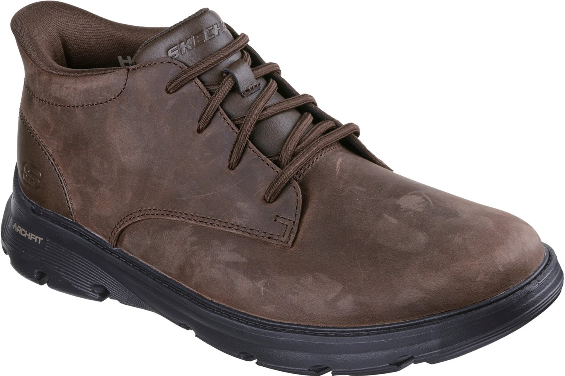 skechers-arch-fit-garza-ridley-mens-boots-cocoa-right-angle