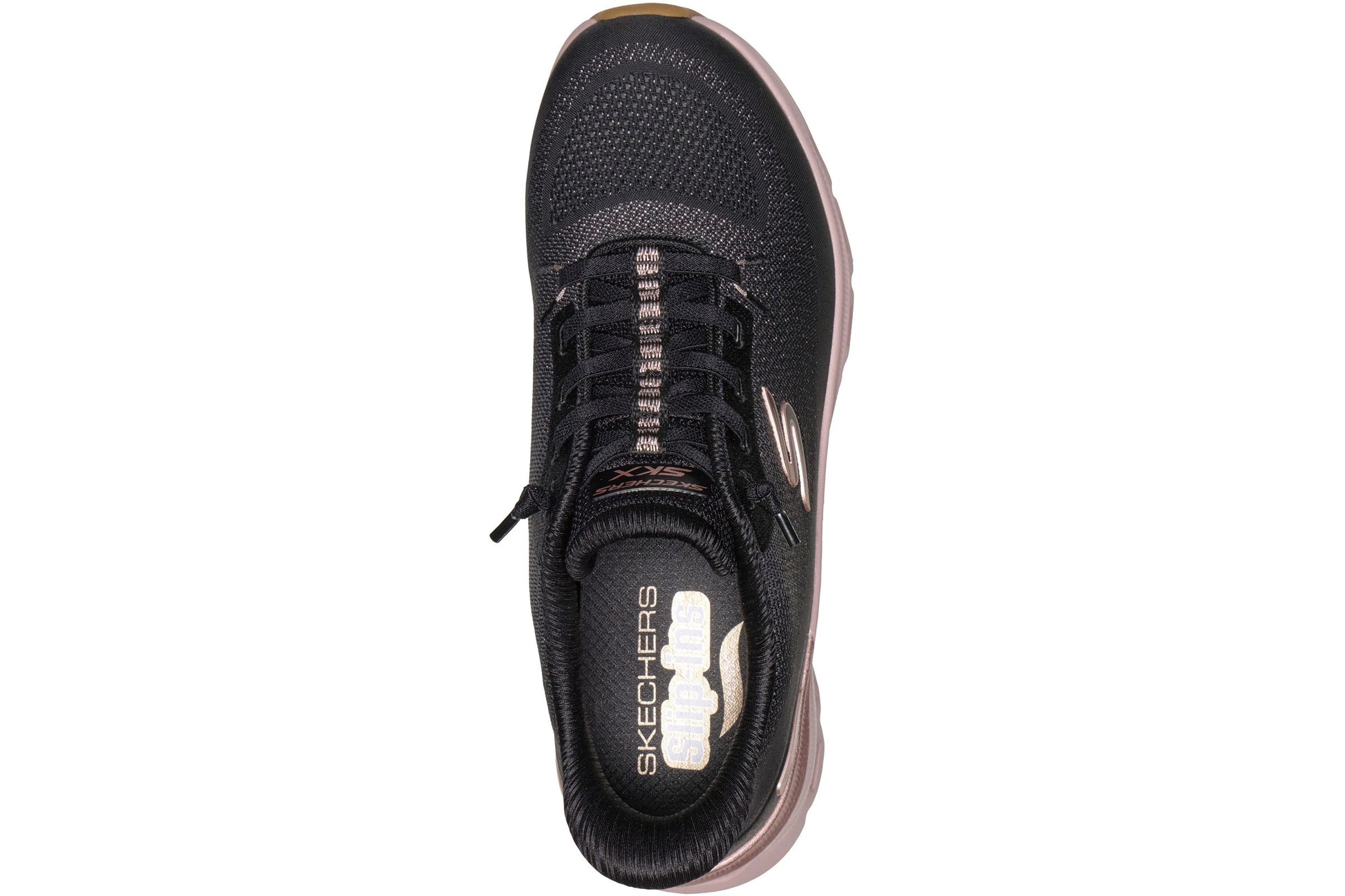 skechers-arch-fit-glide-step-pro-golden-pace-black-mesh-rose-gold-trim_2