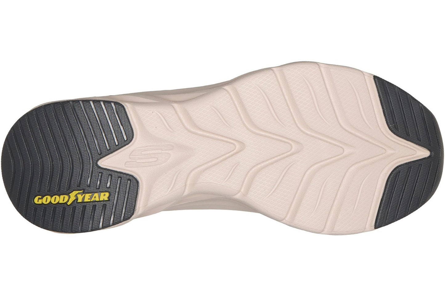 Skechers Slip-Ins Arch Fit Glide-Step Sleek Natural Mesh/Gray Trim Womens Fashion Trainers