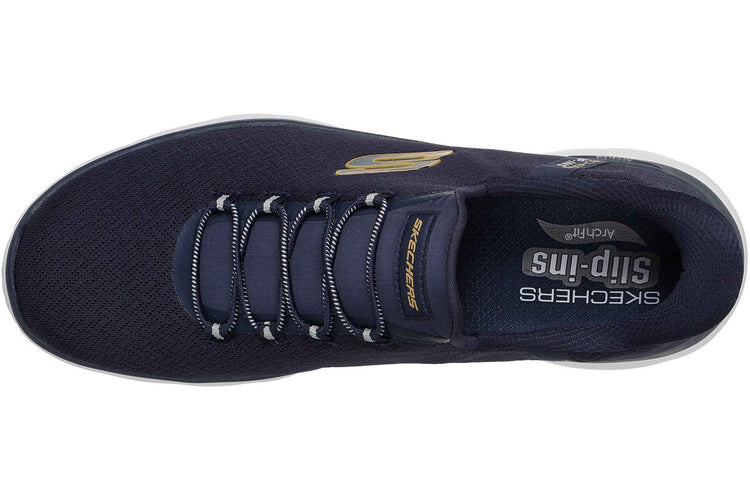 Skechers Slip-Ins Summits Kynor Navy/Yellow Mens Sports