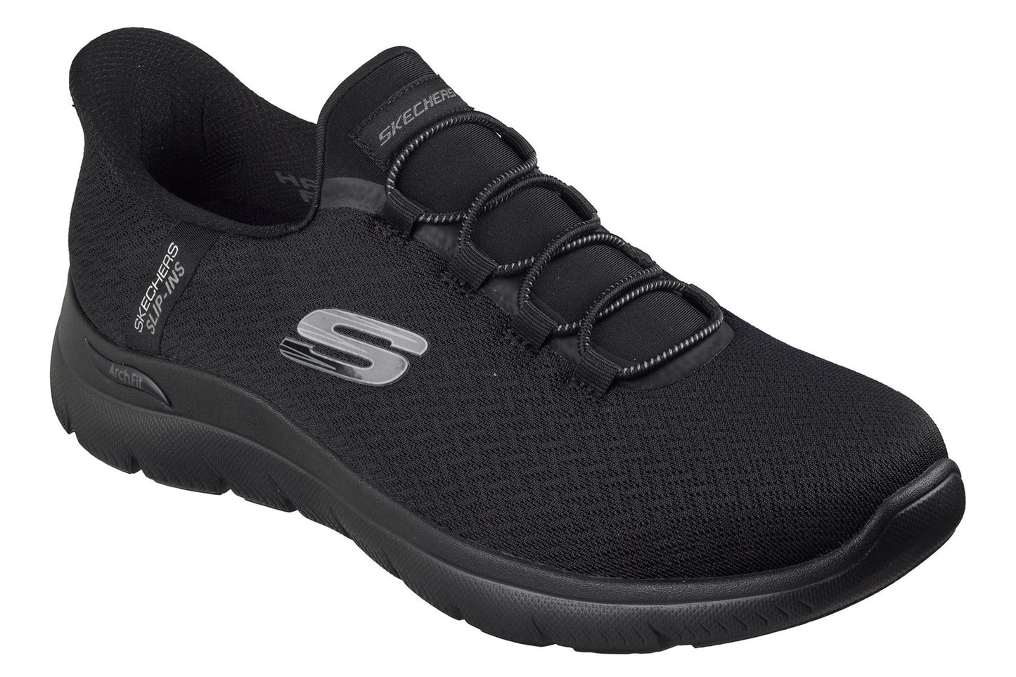 Skechers Slip-Ins Arch Fit Summits Kynor Black/Black Mens Trainers
