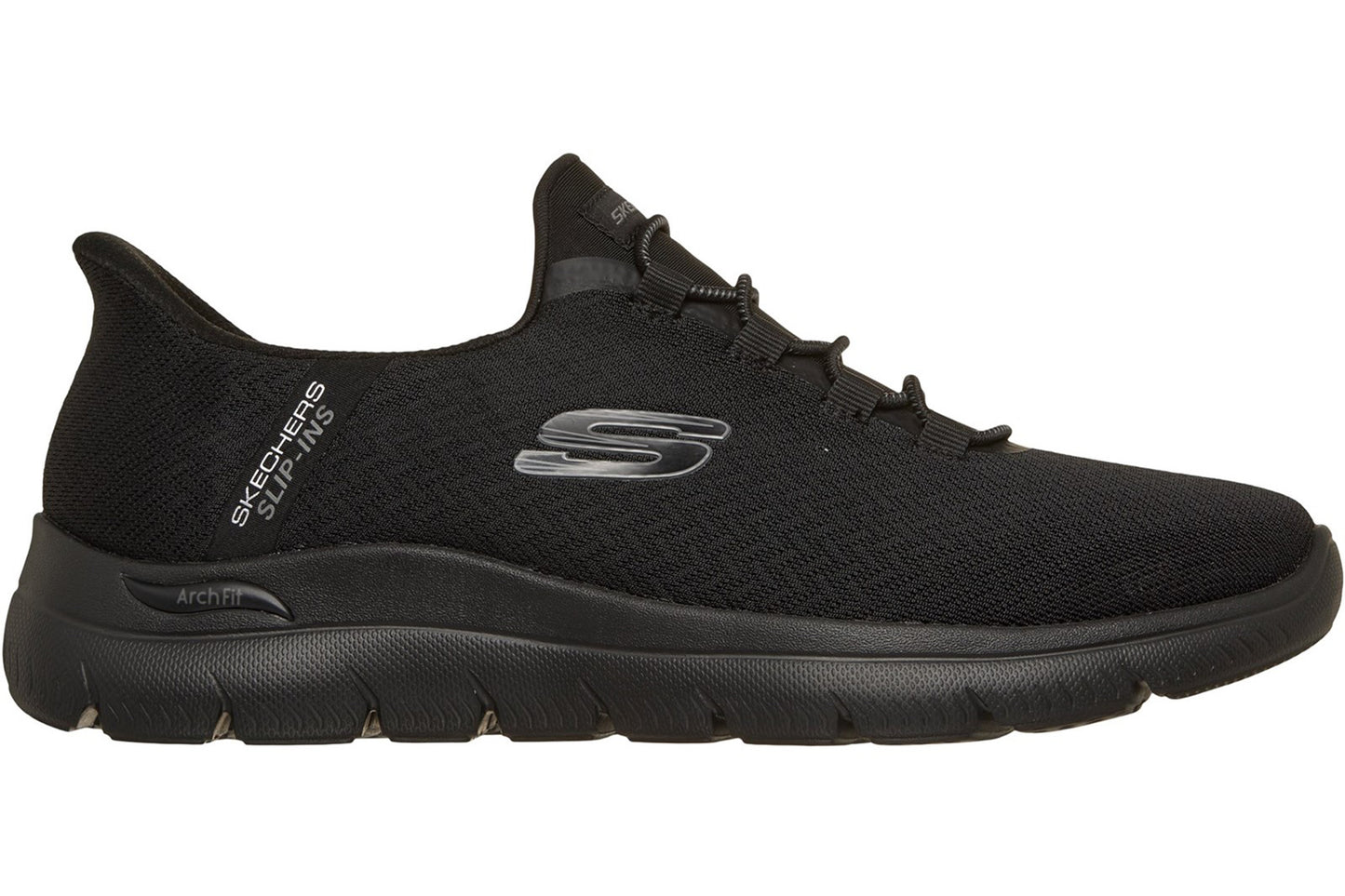 Skechers Slip-Ins Arch Fit Summits Kynor Black/Black Mens Trainers
