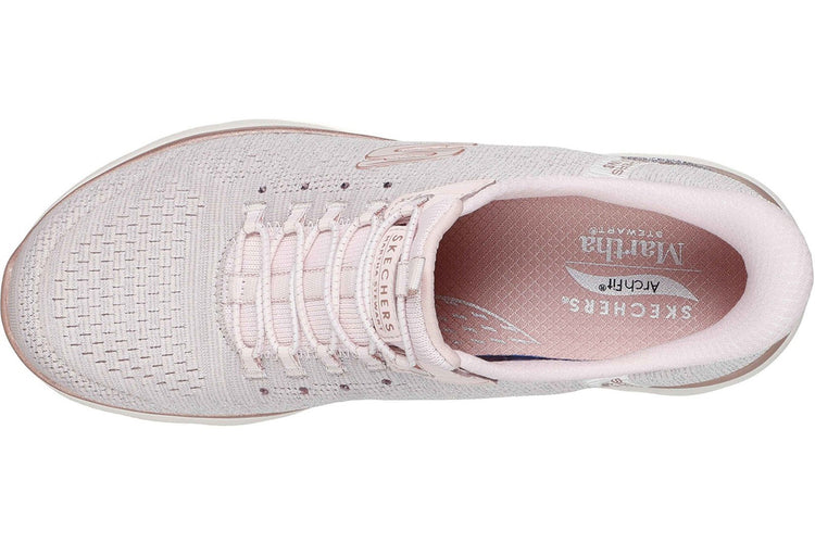 Skechers Slip-Ins Martha Stewart Light Pink Womens Sports