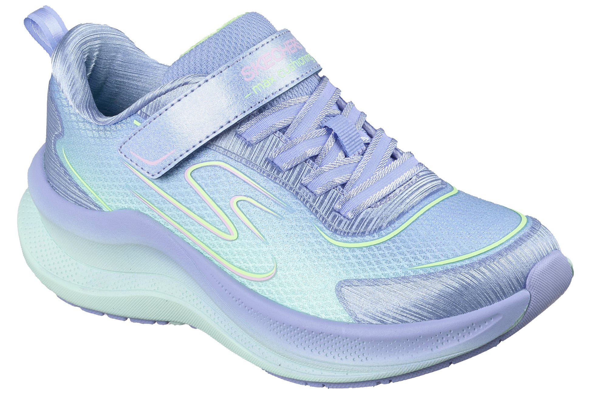 skechers-ascend-303675l-girls-trainers-light-blue-multi-righ-angle