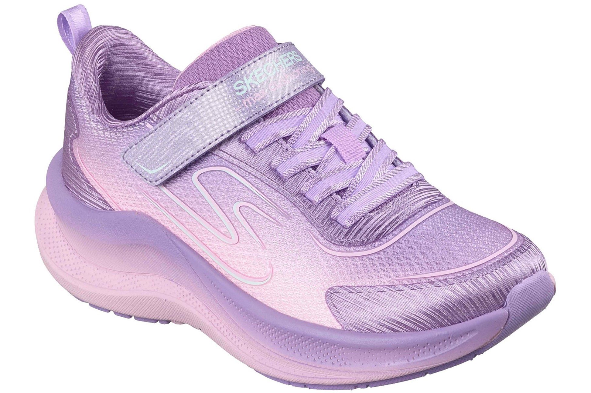 skechers-ascend-girls-trainers-lavender-right-angle