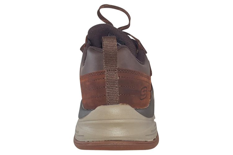 Skechers Benago 210021 Tan Mens Trainers