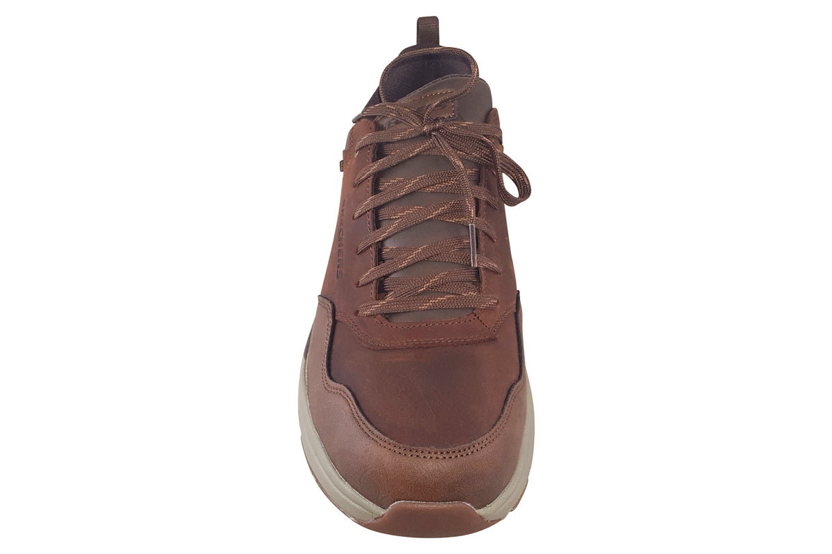 skechers benago 210021 tan shoes top