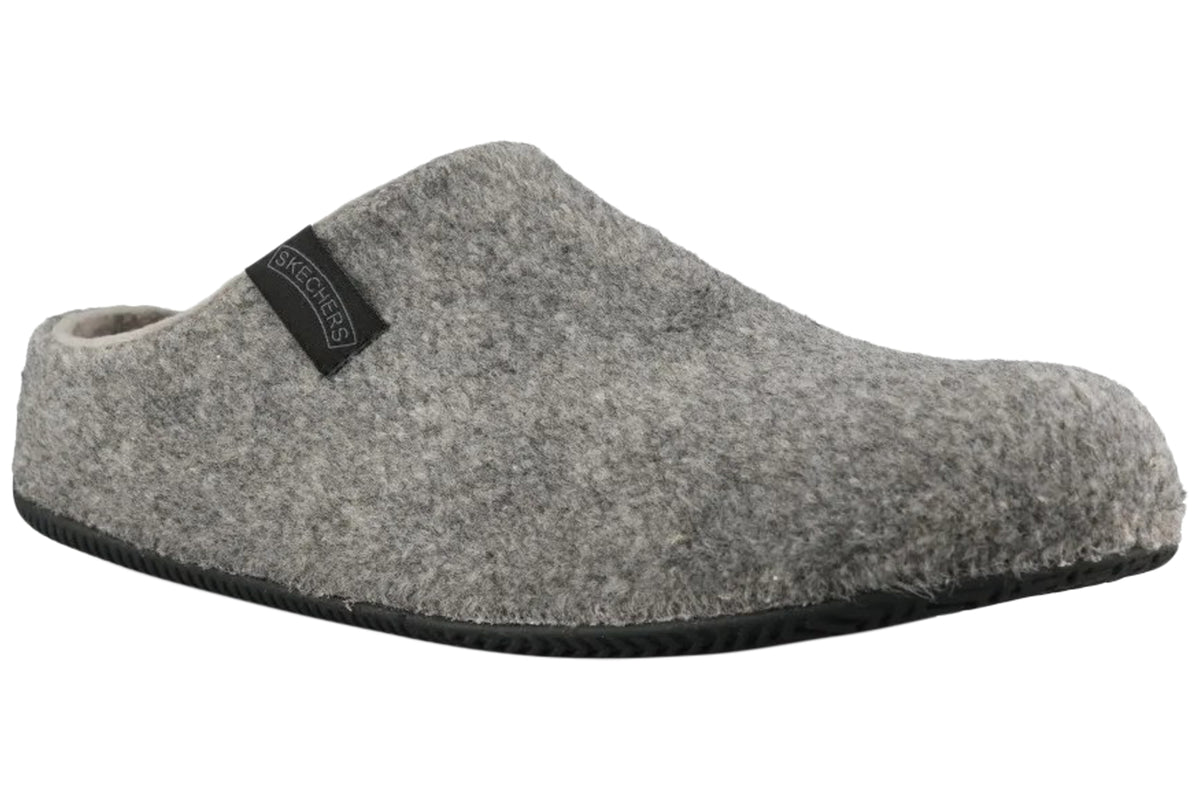 Skechers Bennett 211456 Charcoal Mens Slippers