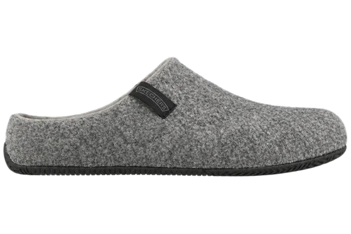 Skechers Bennett 211456 Charcoal Mens Slippers