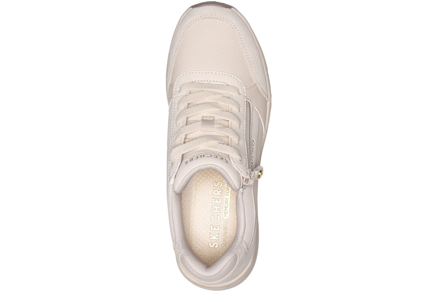 Skechers Billion Flex Luxe Up Natural Womens Fashion Trainers