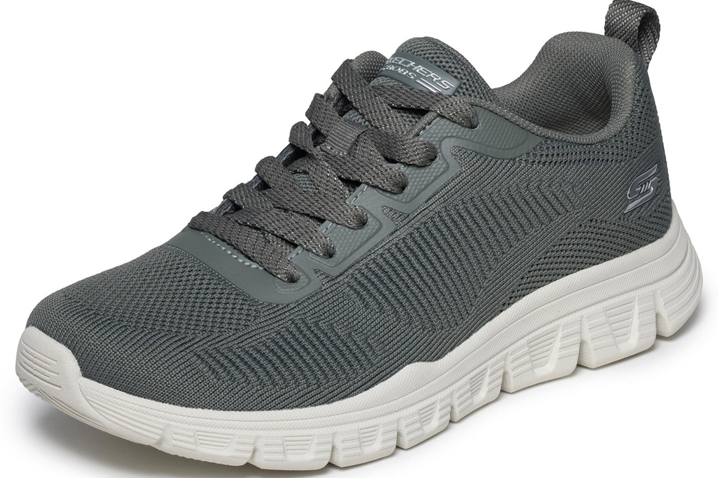 Skechers Bobs B Lite Olive Knit Womens Sports