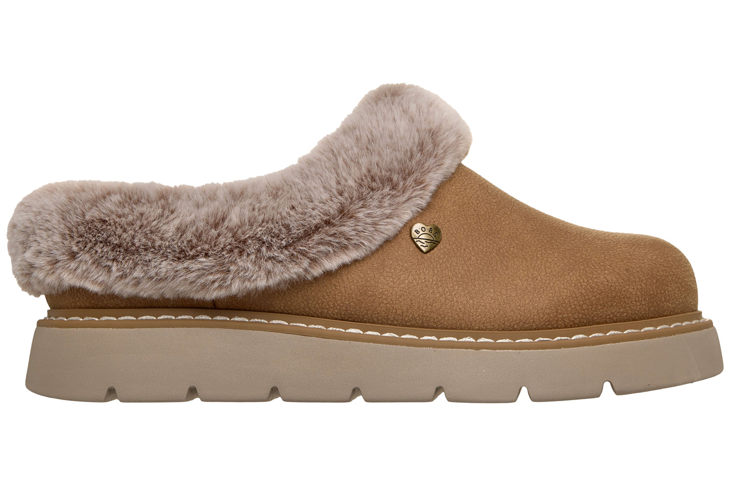 Skechers Bobs Cozy Blend 114762 Womens Slippers Chestnut