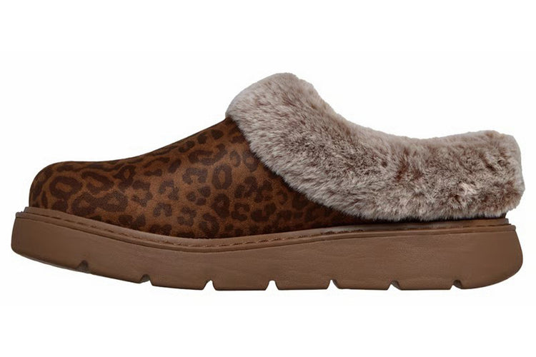 Skechers Bobs Keepsakes Lite 114762 Leopard Womens Slippers