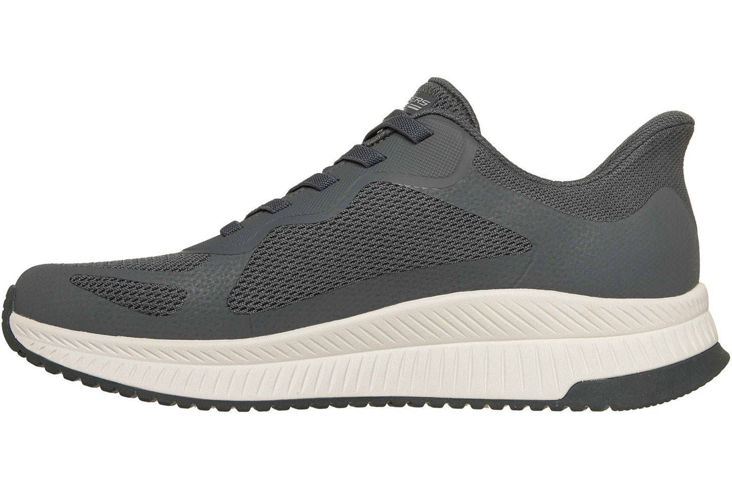 Skechers Slip-Ins BOBS Chaos 4 Charcoal Mens Trainers
