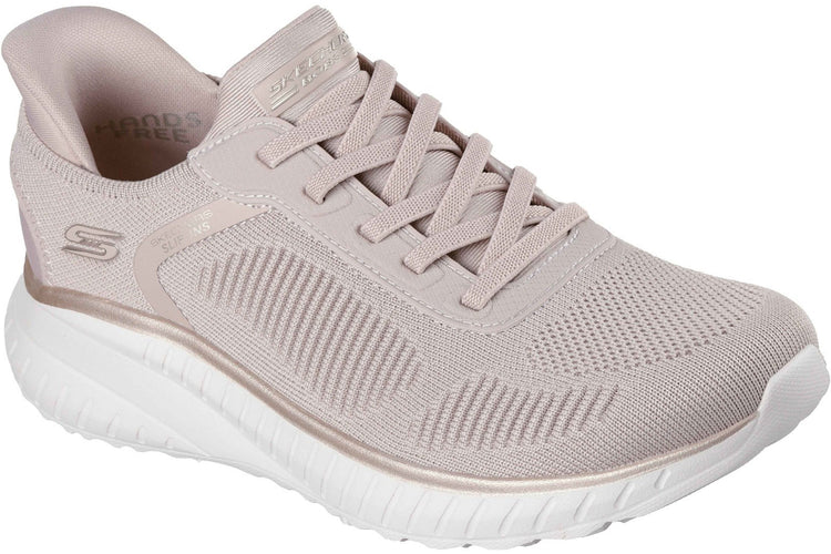 Skechers BOBS Sport Squad Chaos Natural/Gold Womens Sports