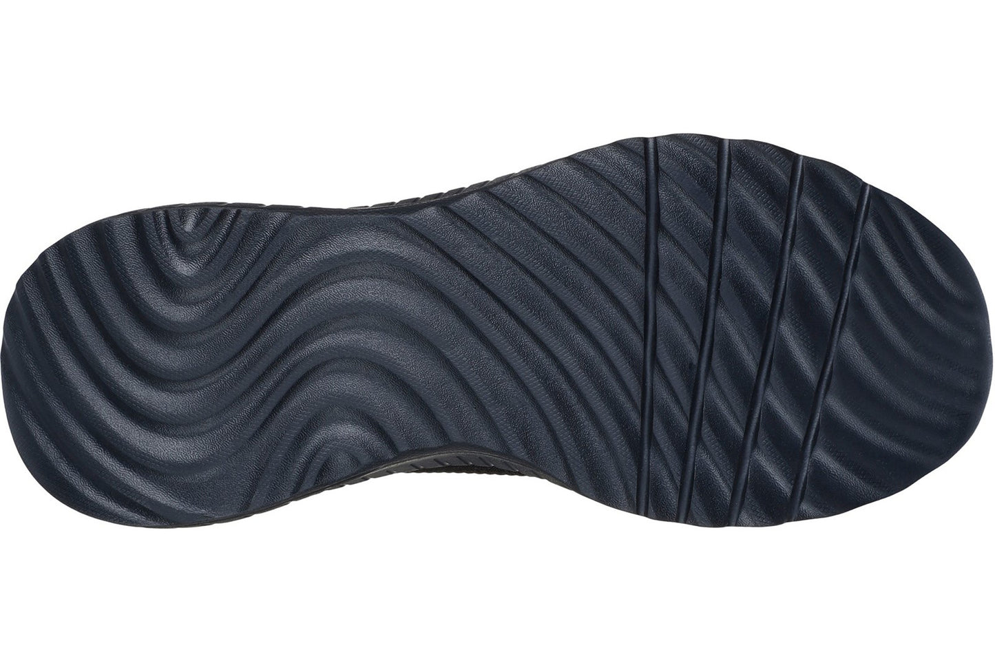Skechers Slip-Ins Bobs Sport Squad Chaos Black/Black Sole Mens Trainers