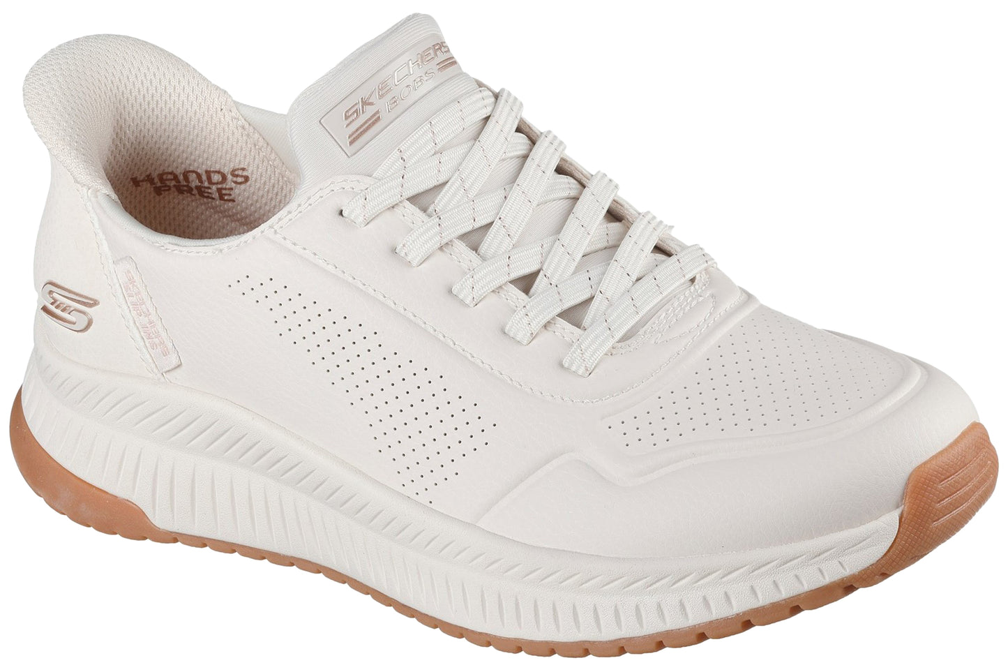 Skechers BOBS Squad 4 Key Look White Womens Sports
