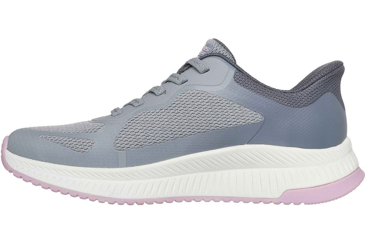 Skechers BOBS Squad 4 Staple Look Grey/Multi Womens Sports