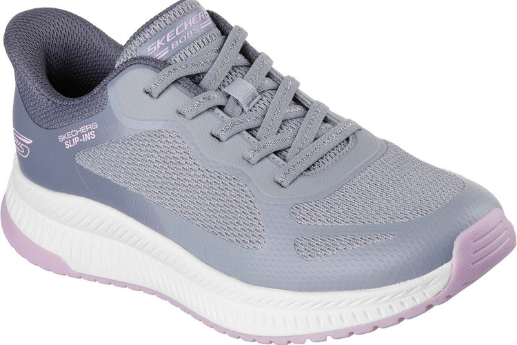 Skechers BOBS Squad 4 Staple Look Grey/Multi Womens Sports