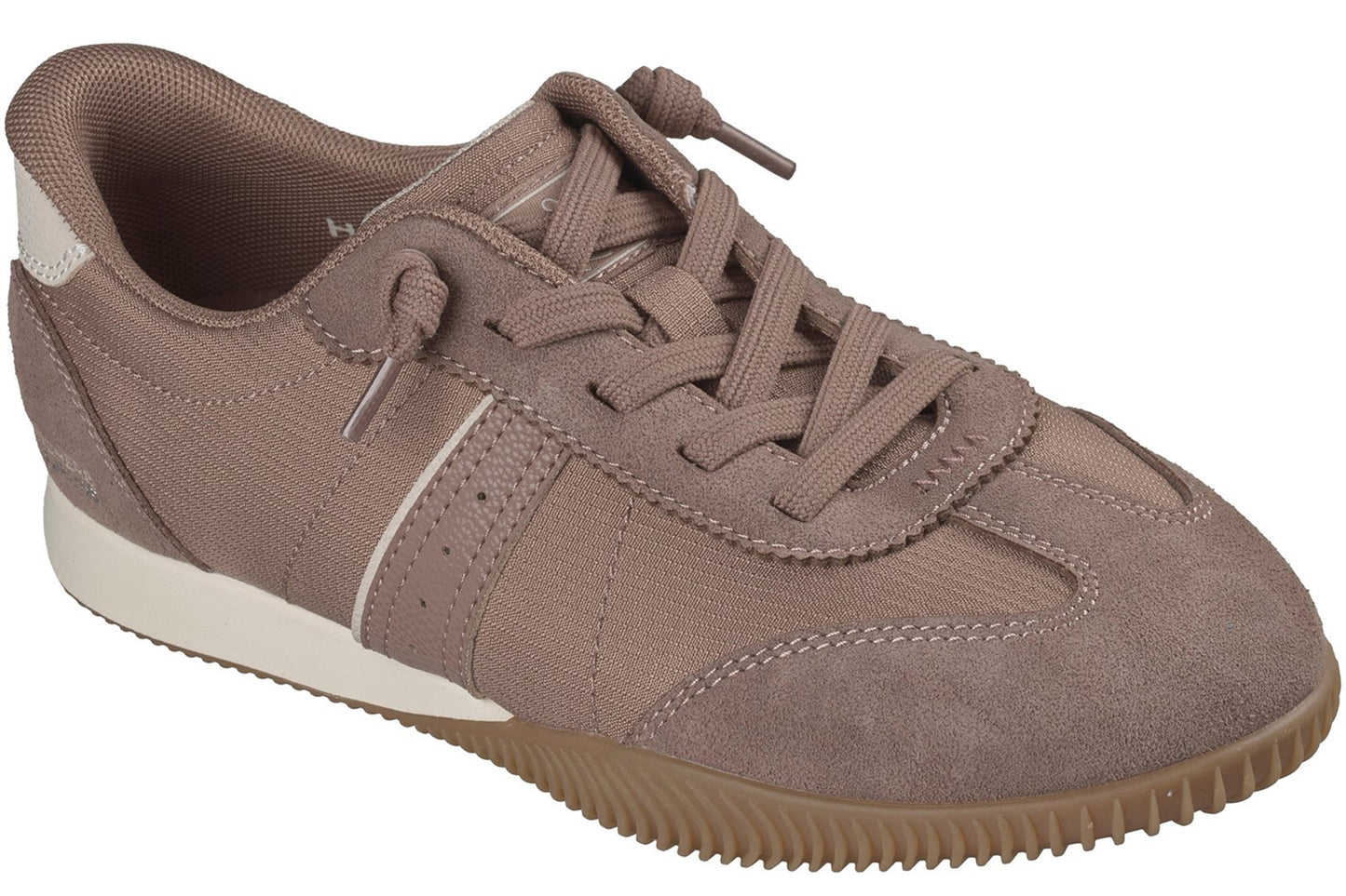 Skechers Bobs Starlight Quick Split Mocha Ripstop Womens Fashion Trainers