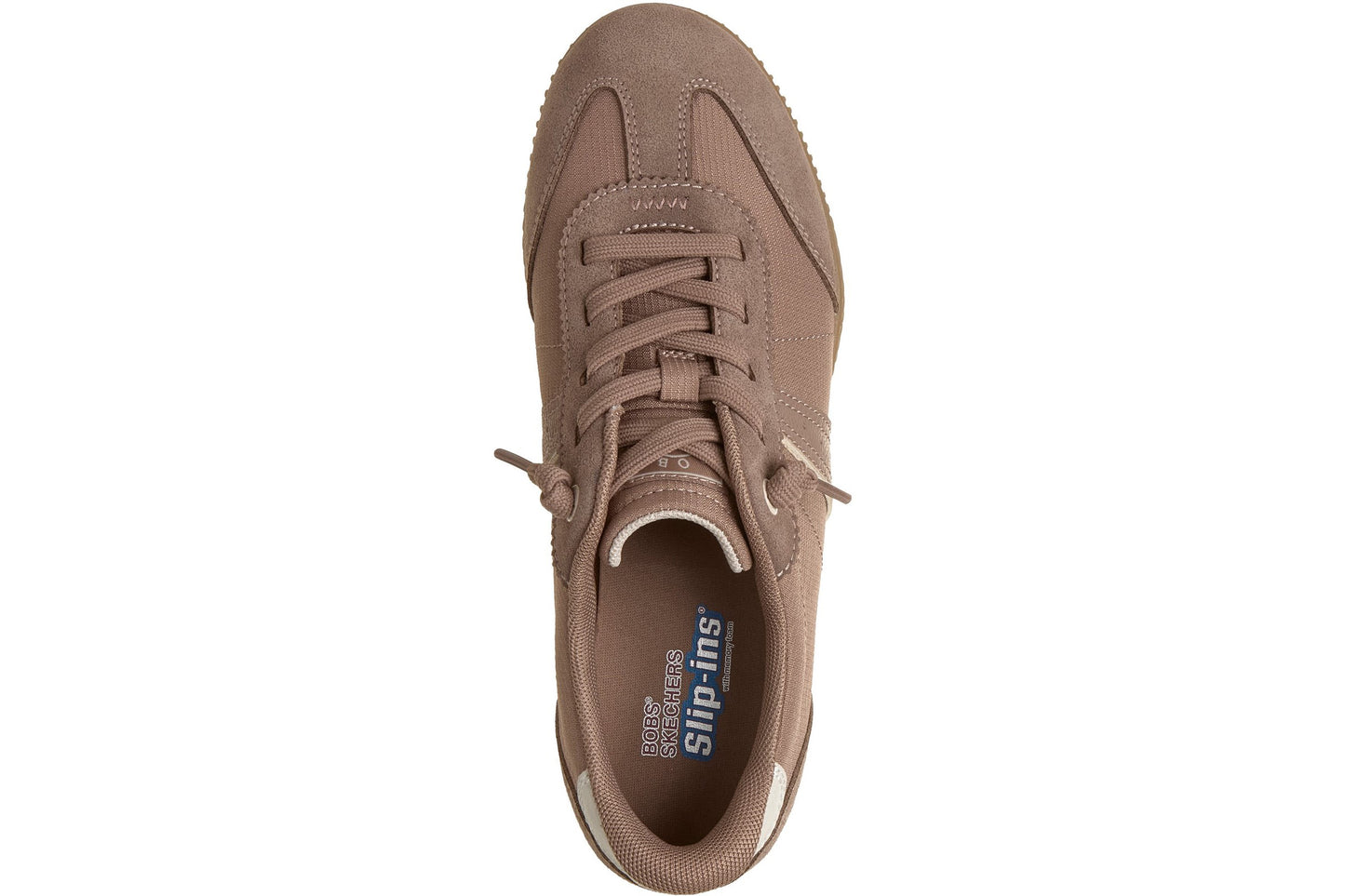 Skechers Bobs Starlight Quick Split Mocha Ripstop Womens Fashion Trainers