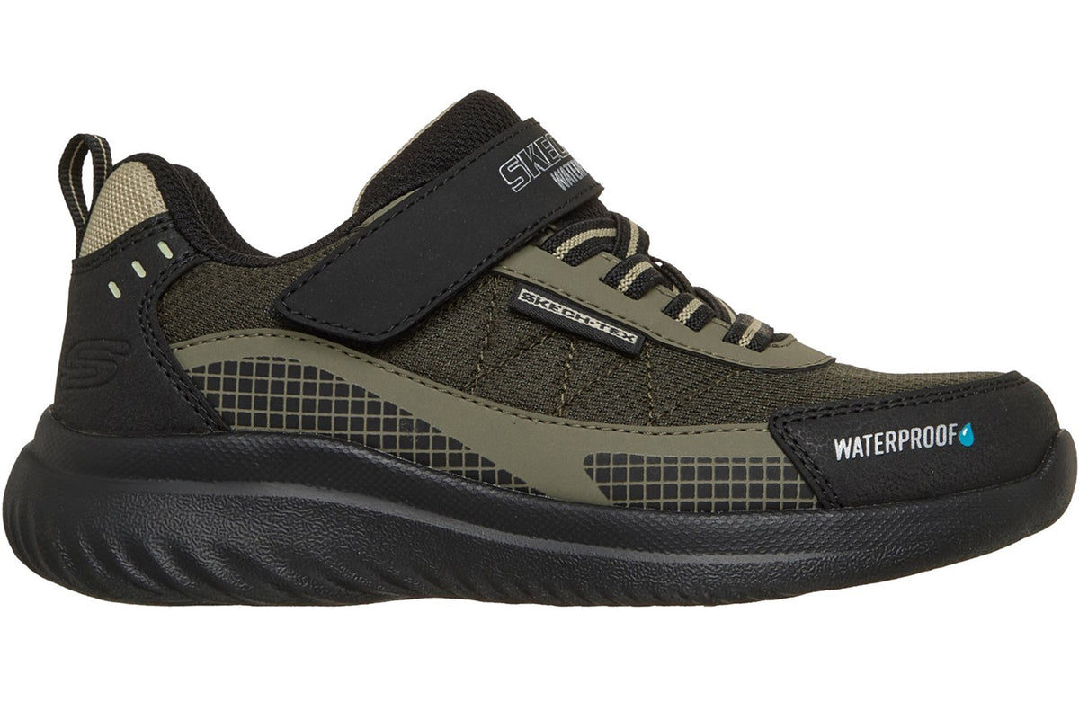 Skechers Bounder 2 Aqua Pace Black/Olive Boys Sports