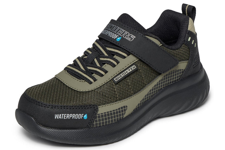 Skechers Bounder 2 Aqua Pace Black/Olive Boys Sports