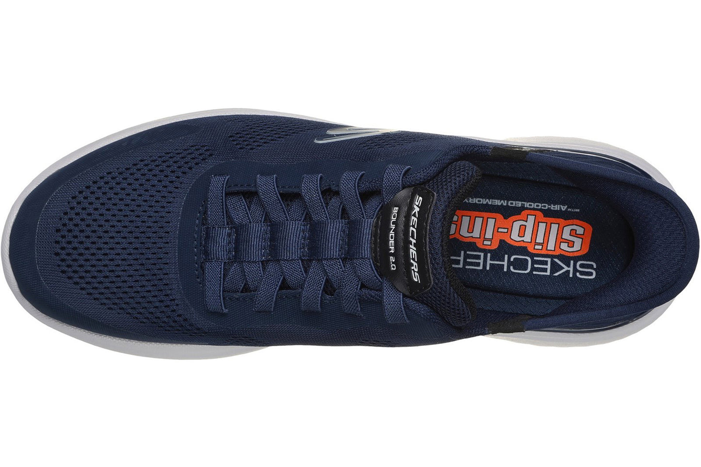 Skechers Slip-Ins Bounder 2 Emerged Navy Mens Trainers