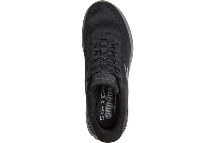 Skechers Bounder 3.0 Reoccurence Black/Charocoal Mens Trainers