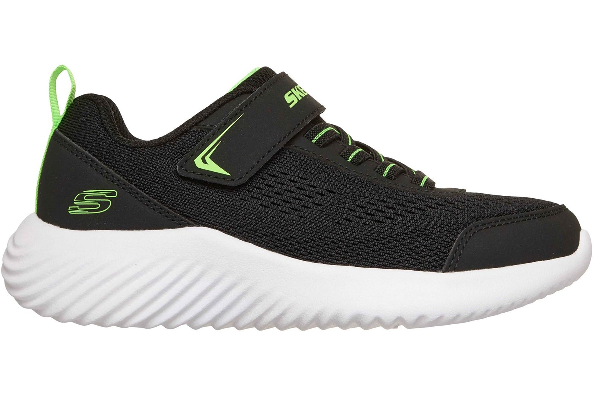 skechers-bounder-boys-trainers-black-right