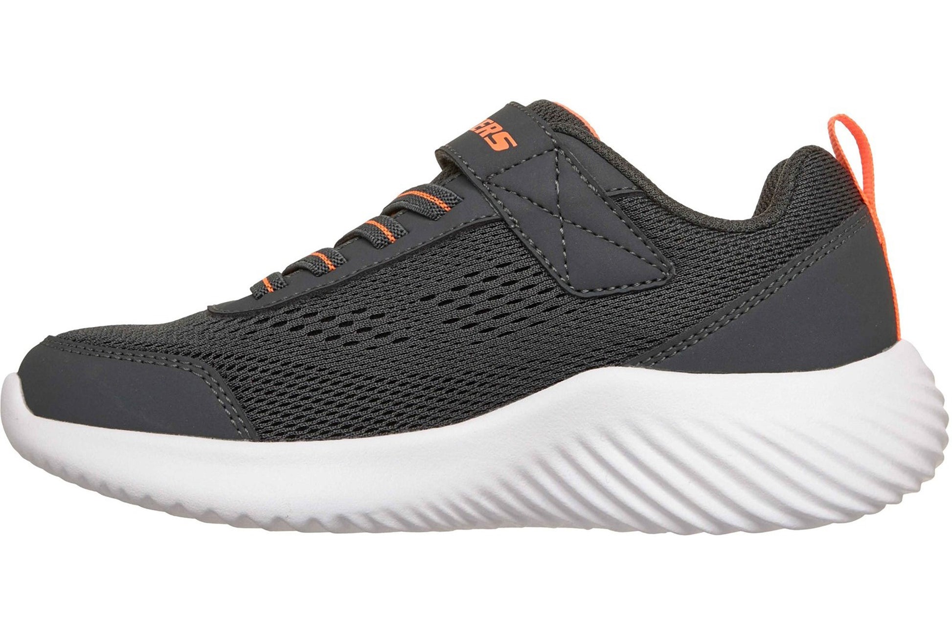 skechers-bounder-boys-trainers-charcoal-left