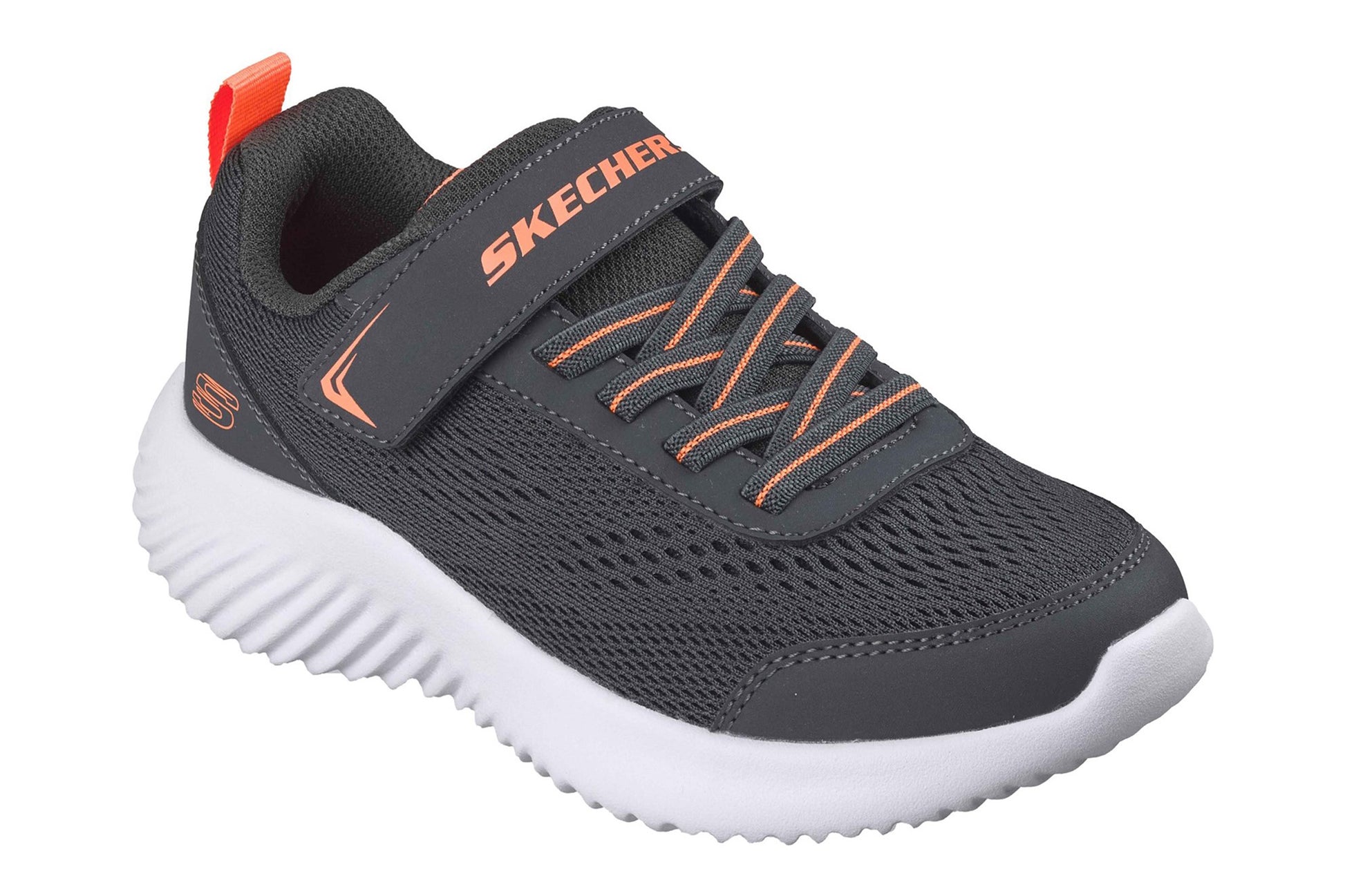 skechers-bounder-boys-trainers-charcoal-right-angle
