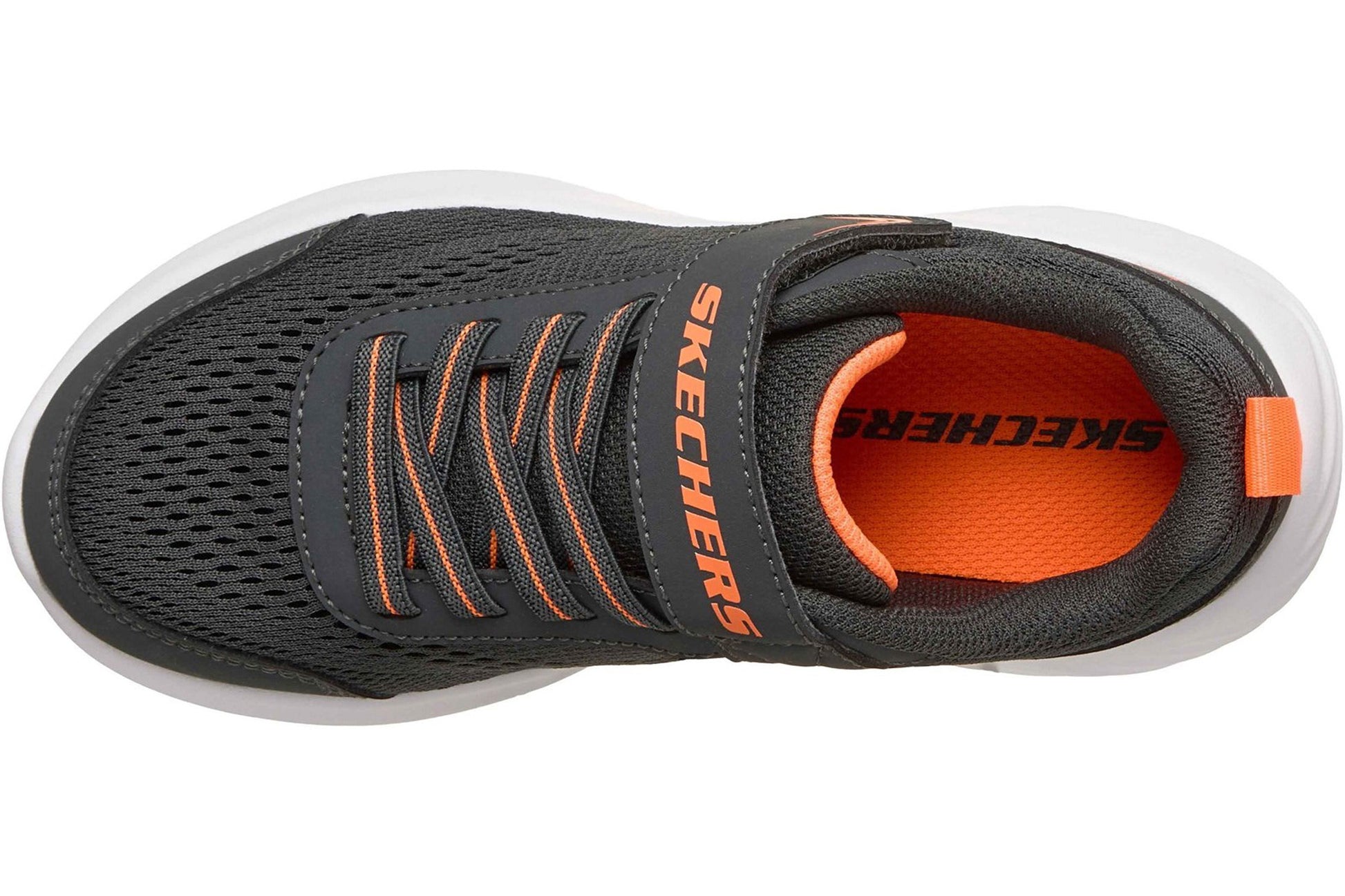 skechers-bounder-boys-trainers-charcoal-top