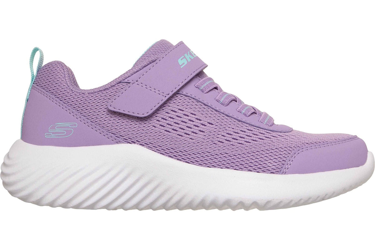 Skechers Bounder Free and Easy Lavender Girls Shoes