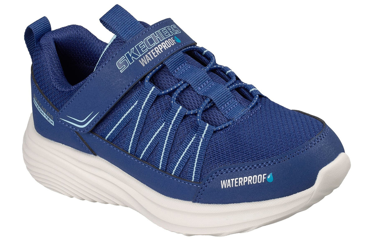 Skechers Bounder Pro Aqua Step Navy Synthetic/Textile/Trim Girls Shoes