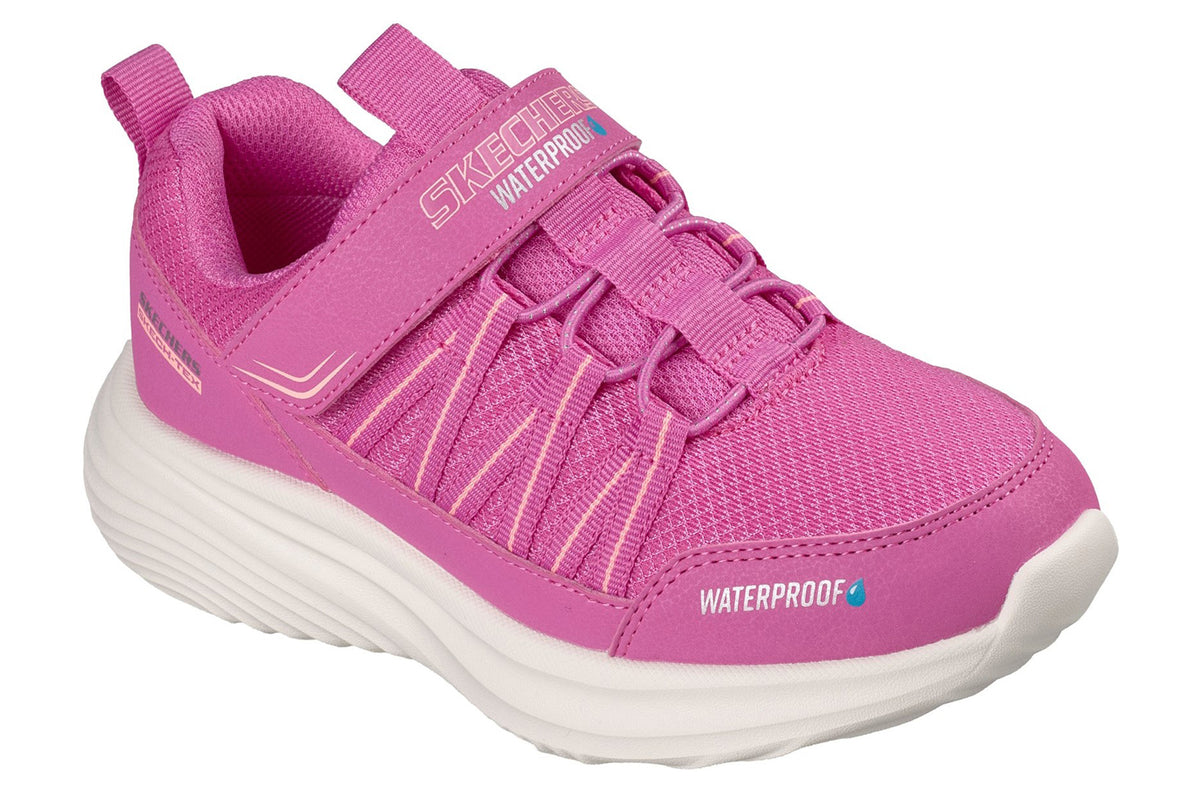 Skechers Bounder Pro Aqua Step Pink Synthetic/Coral Trim Girls Shoes