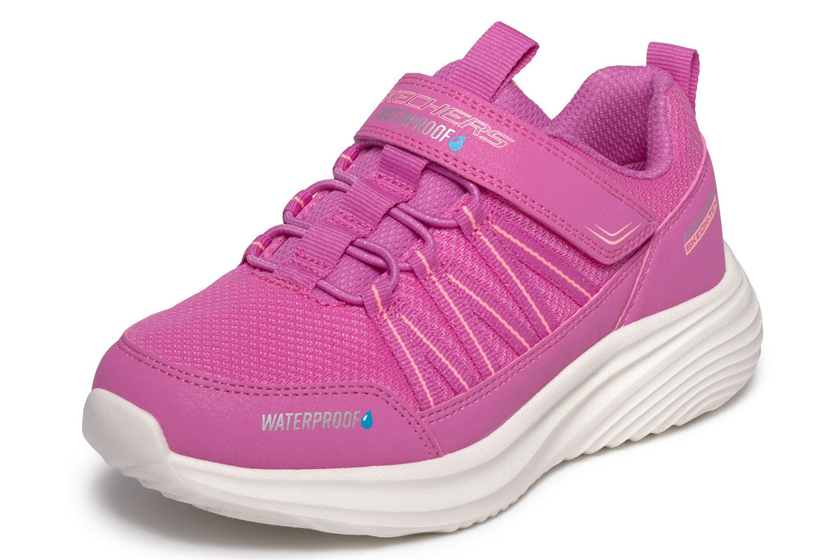 Skechers Bounder Pro Aqua Step Pink Synthetic/Coral Trim Girls Shoes