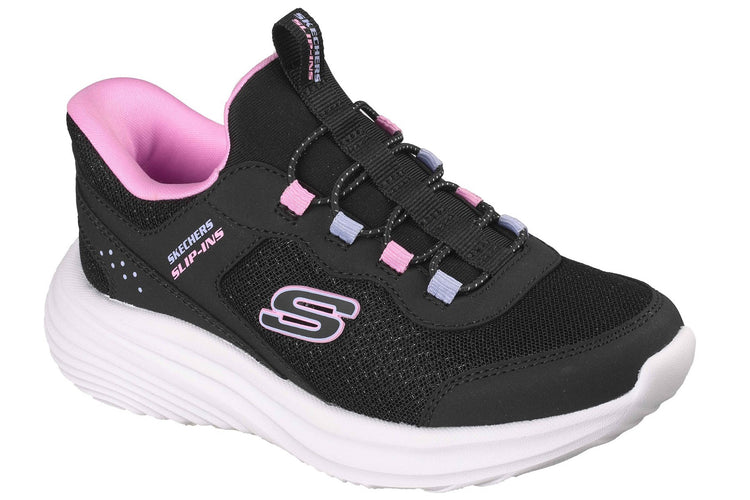 Skechers Slip-Ins Bounder Pro Black Girls Sports