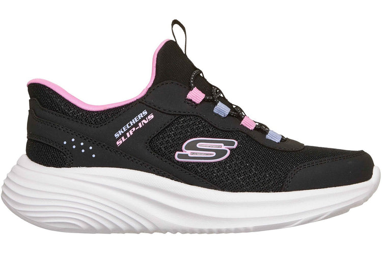 Skechers Slip-Ins Bounder Pro Black Girls Sports