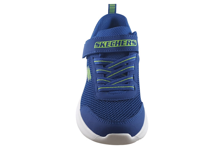 Skechers Bounder Tech 403748L Blue/Lime Boys Sports
