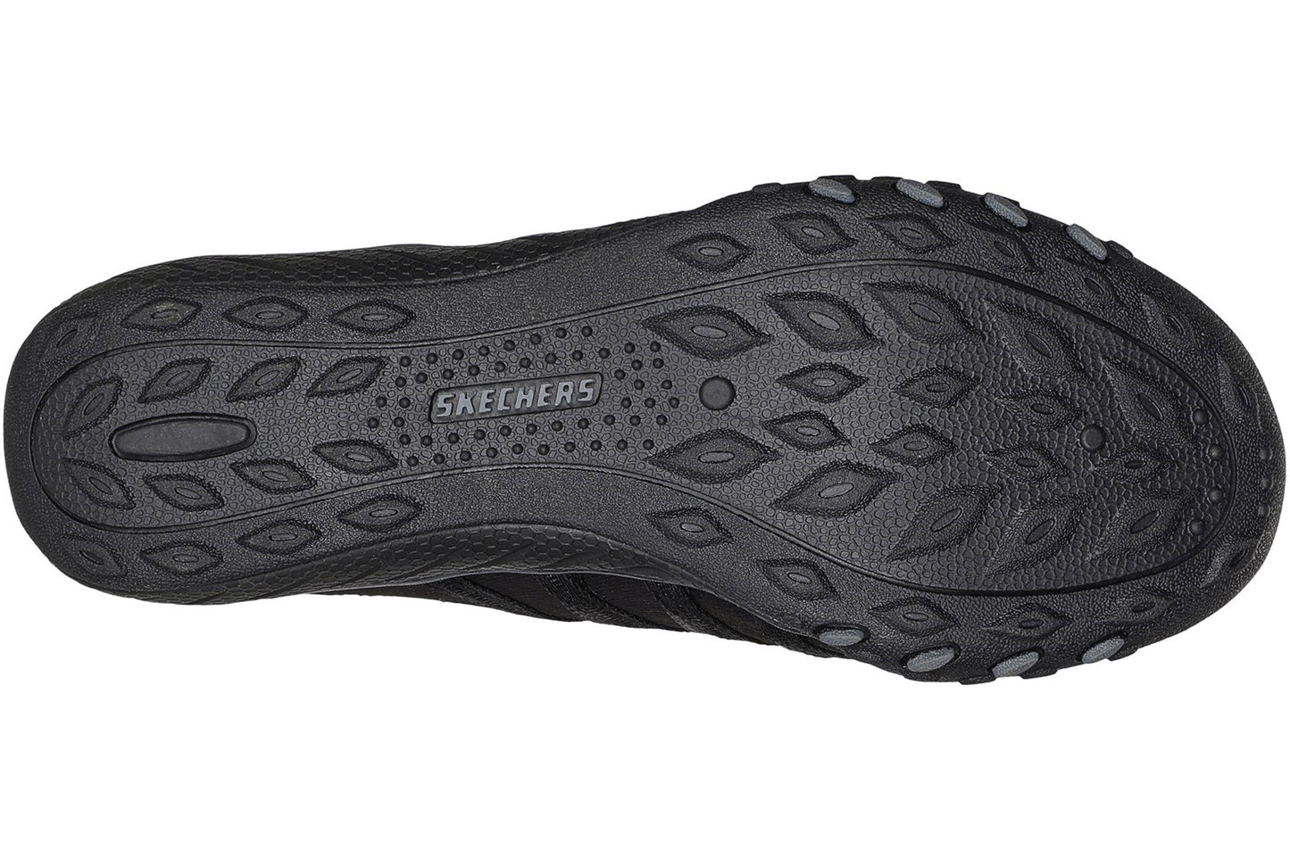 Skechers Breathe Easy Roll With Me Black Womens Fashion Trainers