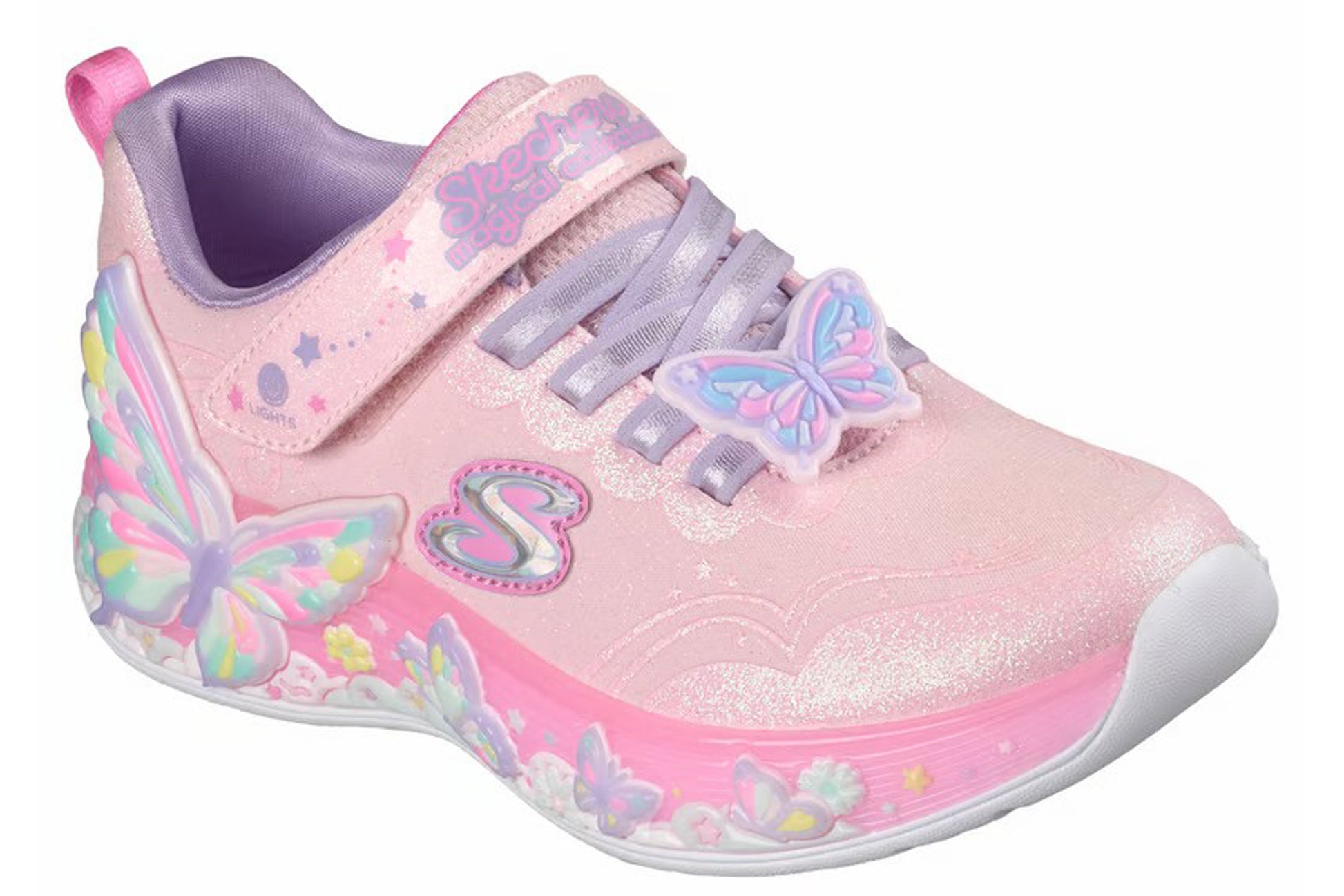 skechers-butterfly-bliss-303065lc-girls-trainers-right-angle