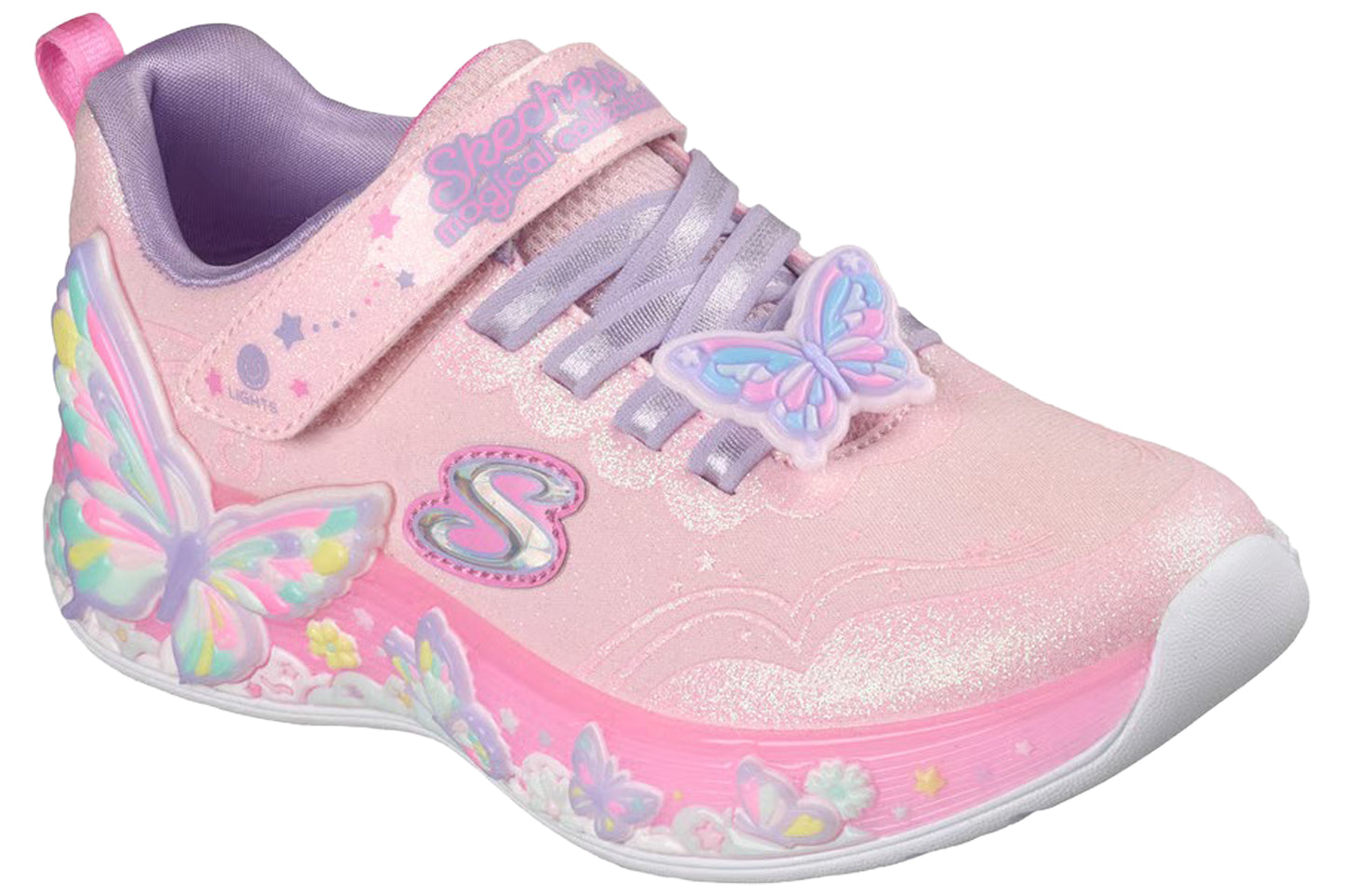 Skechers Butterfly Bliss 303065L Light Pink/Multi Girls Sports
